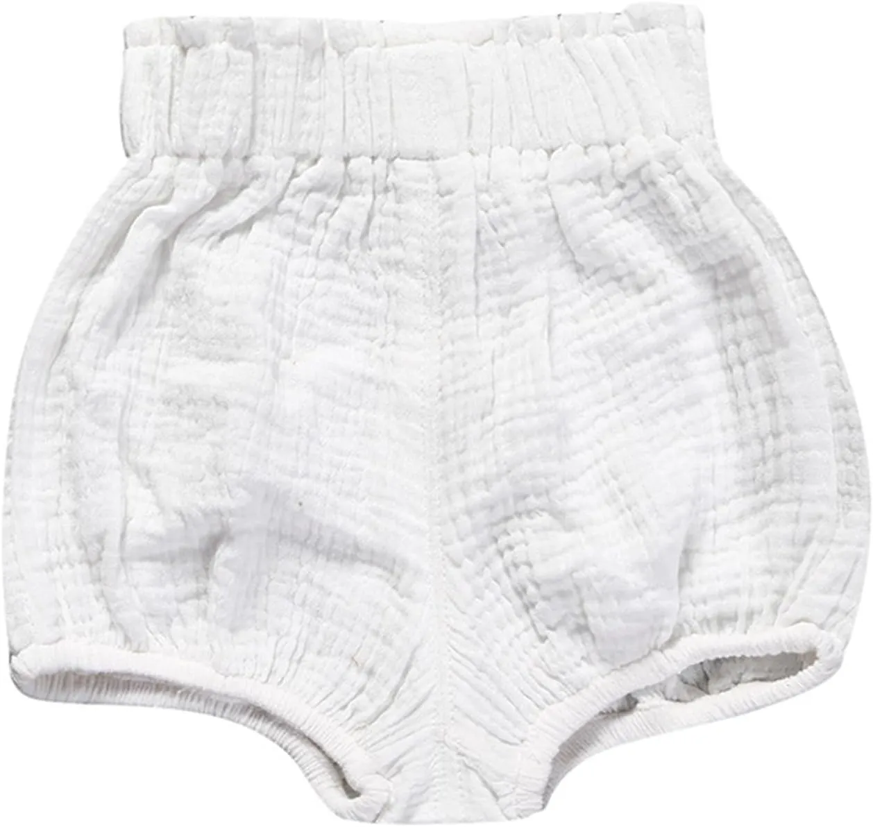 3PC Shorts Set Newborn Baby Girls Boys Pants Cotton Linen Blend Cute Floral Bloomers Triangle Shorts