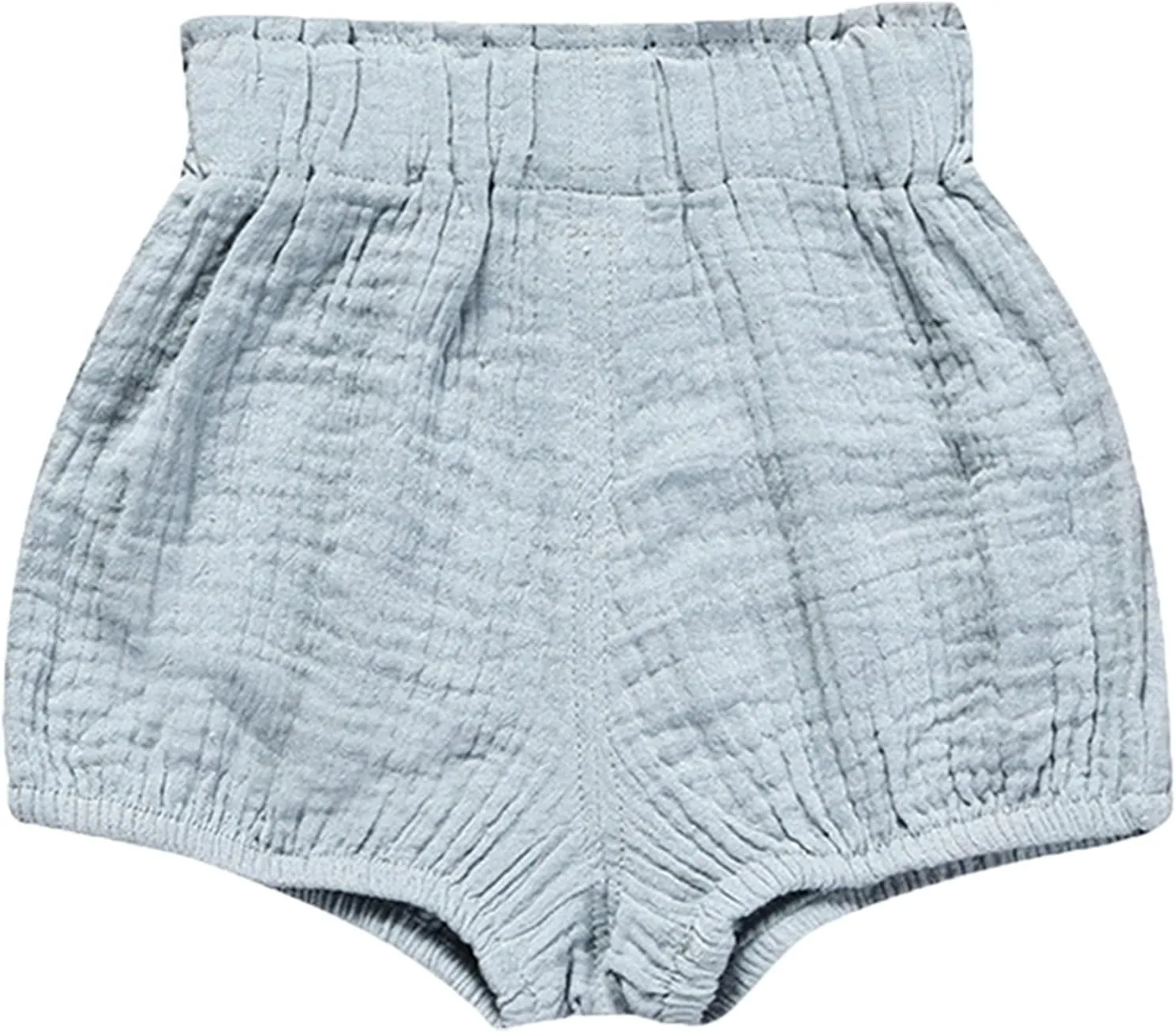 3PC Shorts Set Newborn Baby Girls Boys Pants Cotton Linen Blend Cute Floral Bloomers Triangle Shorts