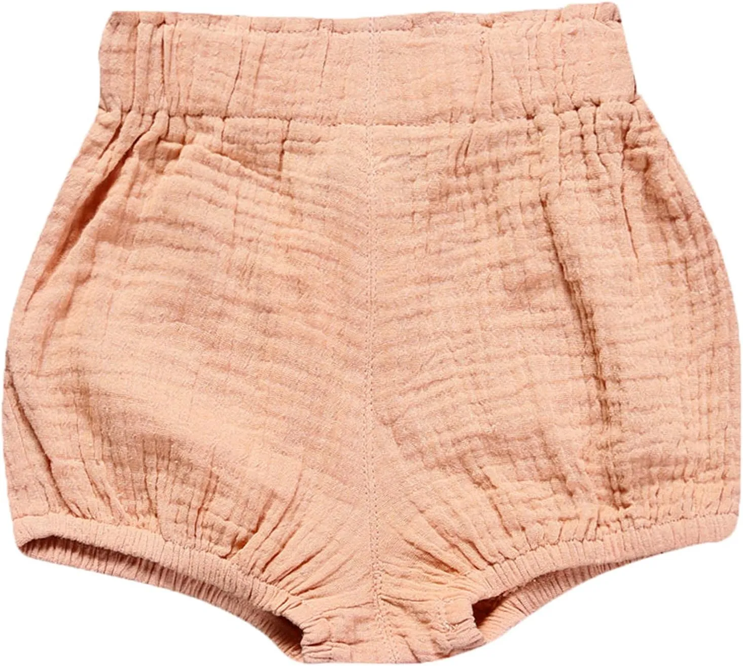 3PC Shorts Set Newborn Baby Girls Boys Pants Cotton Linen Blend Cute Floral Bloomers Triangle Shorts
