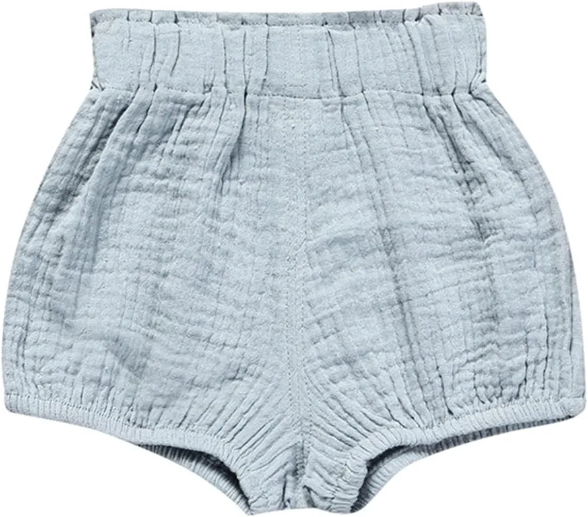 3PC Shorts Set Newborn Baby Girls Boys Pants Cotton Linen Blend Cute Floral Bloomers Triangle Shorts