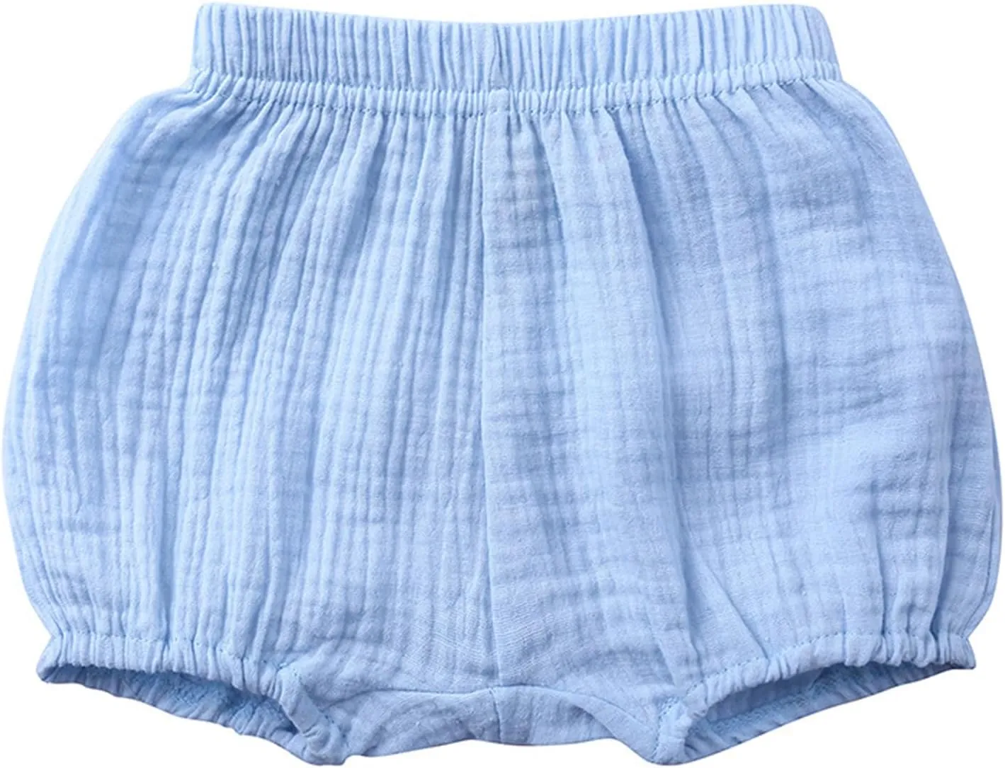 3PC Shorts Set Newborn Baby Girls Boys Pants Cotton Linen Blend Cute Floral Bloomers Triangle Shorts