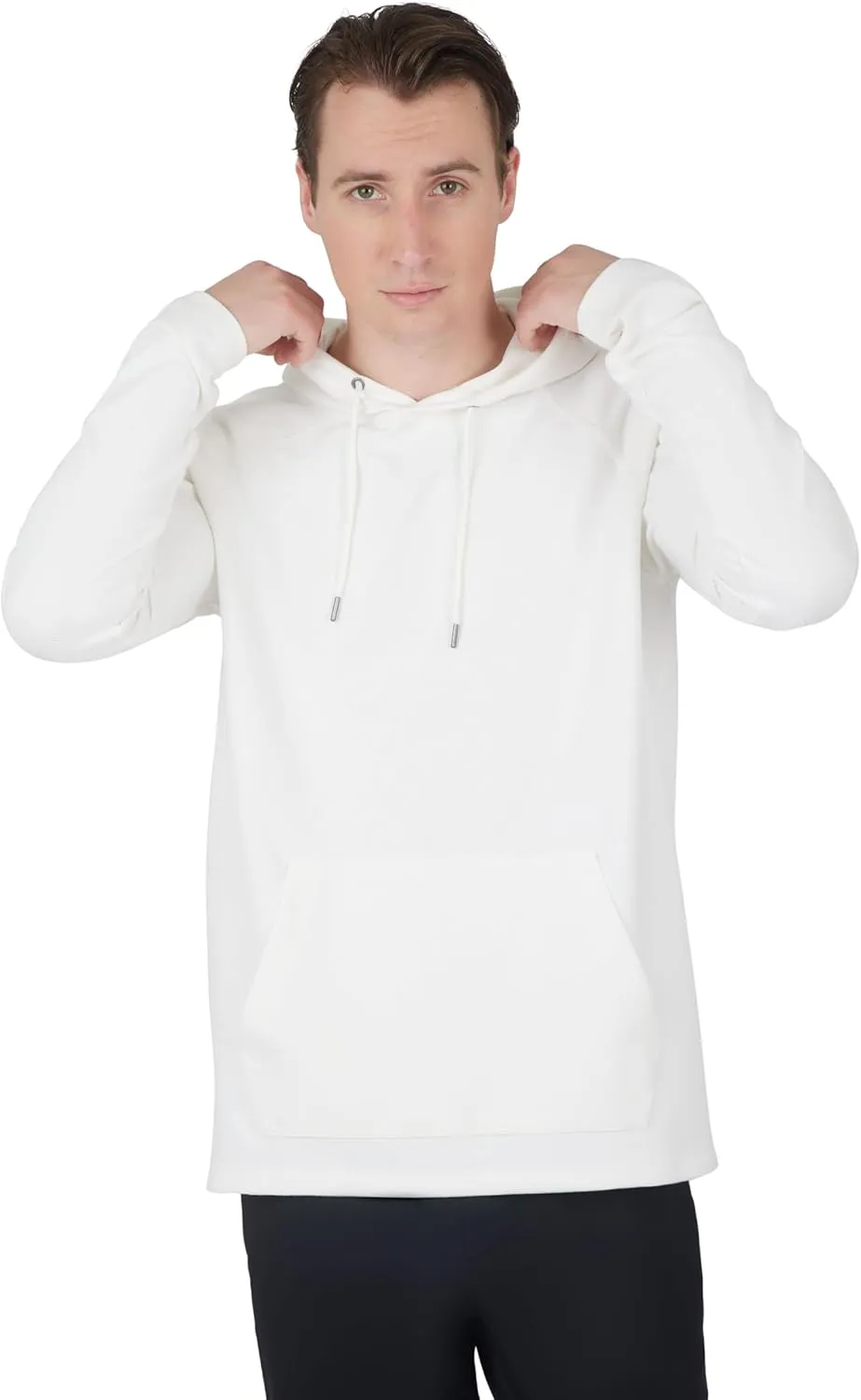 90 Degree By Reflex Mens Supreme Waffle Gear Up Hoodie