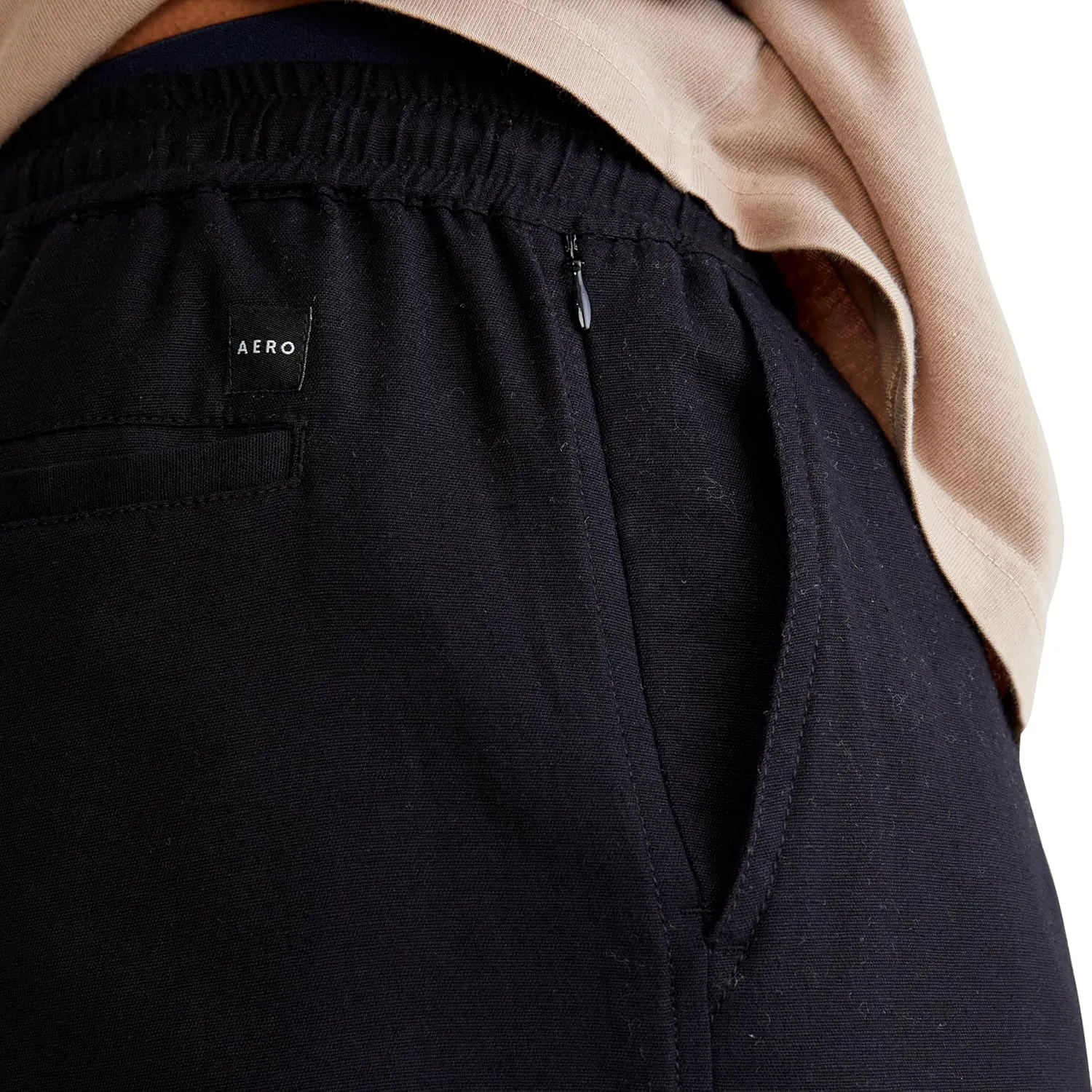 AEROPOSTALE Men's 7" All Day Jogger-Flax Blend