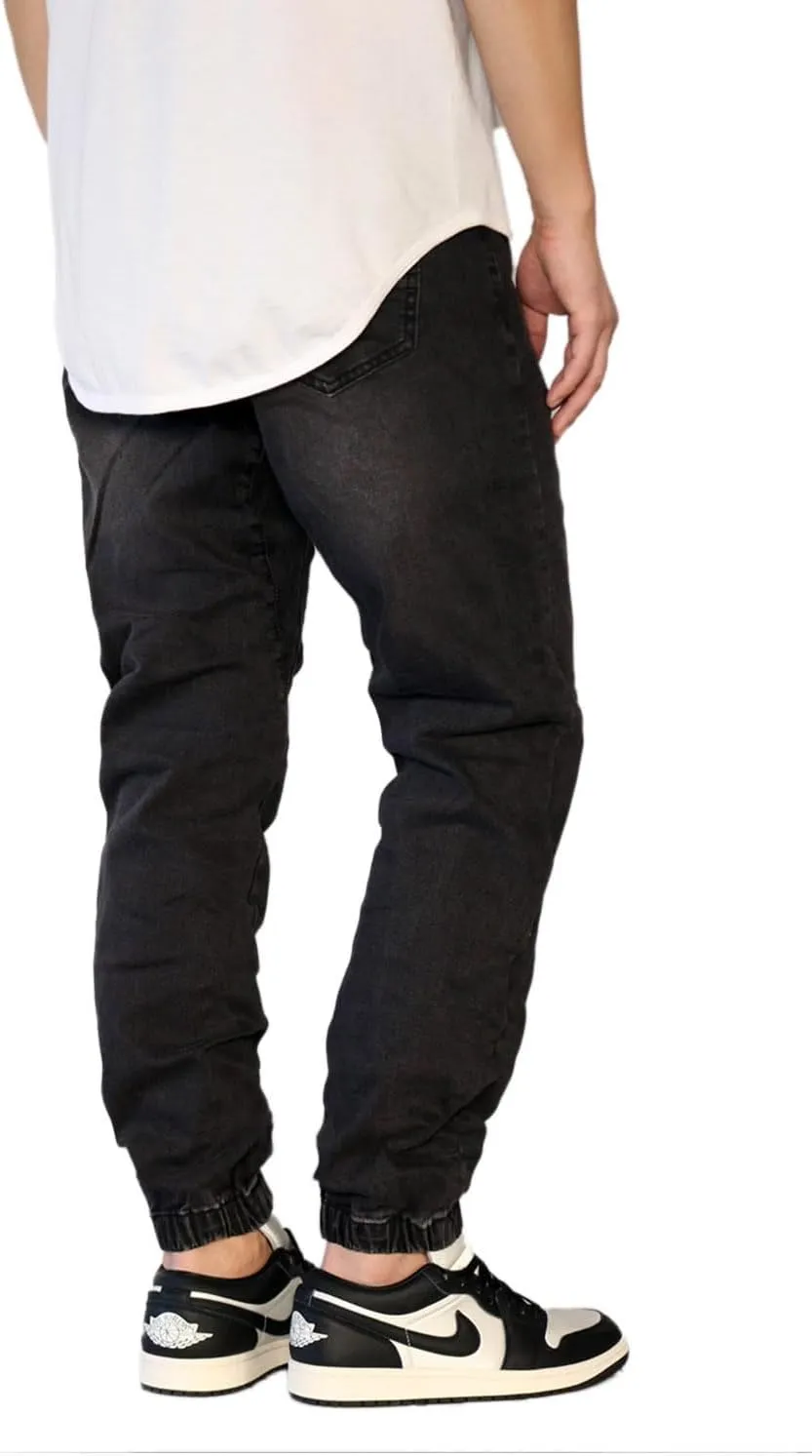 AIRNINE Men's Premium Twill Drop Crotch Jogger Pants S-5XL