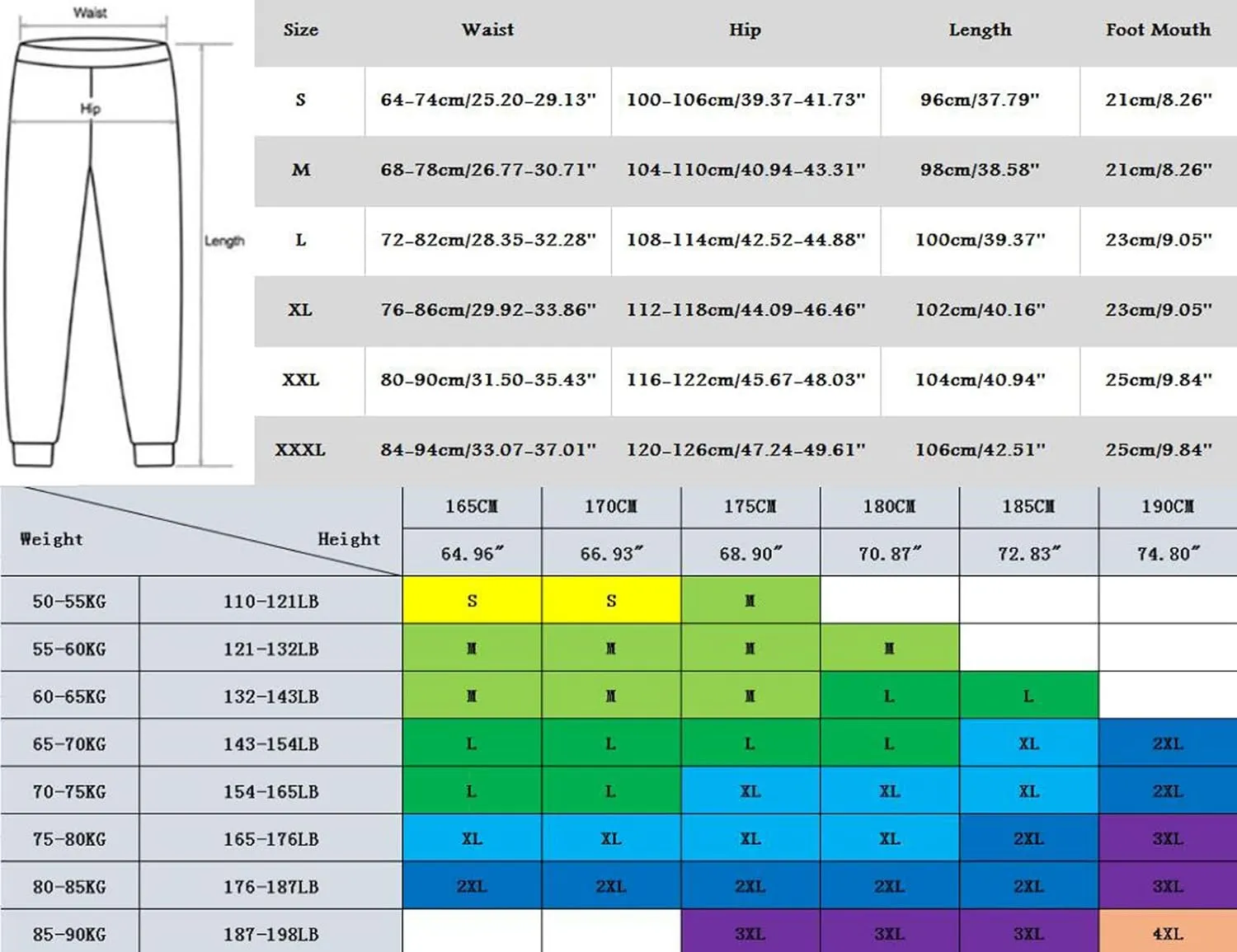 Big and Tall Sweatpants for Men Sweatpants for Men Loose Fit Men's Solid Cotton Yoga Sweatpants Athletic Lounge Pants
