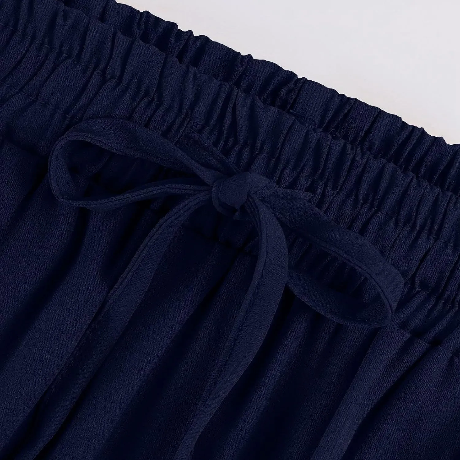 Boho Maxi Skirts for Women 2025 Ruffle Tiered Pleated Long Flowy Skirts Elastic High Waisted Swing Summer Beach Skirt