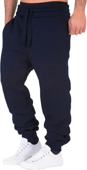 Cargo Pants for Men Relaxed Fit Golf Sweatpants Pant with Zipper Pockets Tapered Athletic Joggers Track Workout Pants