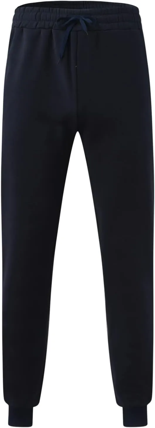 Cargo Pants for Men Relaxed Fit Golf Sweatpants Pant with Zipper Pockets Tapered Athletic Joggers Track Workout Pants