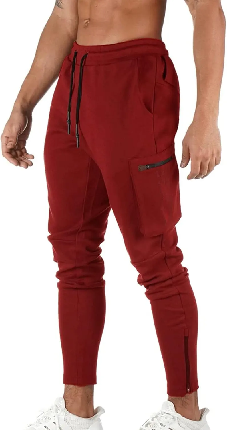 Cargo Pants for Men Relaxed Fit Gym Sweatpants Work Joggers Mens Long Pants Sweatpants for Men Men's Casual Trousers