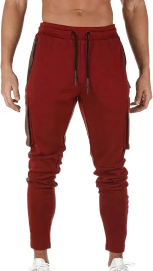 Cargo Pants for Men Relaxed Fit Gym Sweatpants Work Joggers Mens Long Pants Sweatpants for Men Men's Casual Trousers