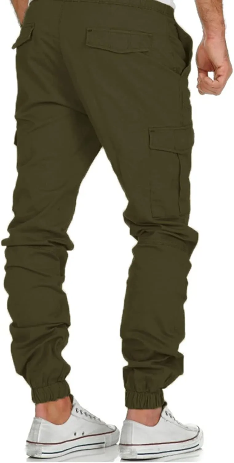 Cargo Pants for Men Relaxed Fit Mens Cargo Pants Joggers Running Sports Sweatpants Slim Fit Fashion Men's Pants Sweat