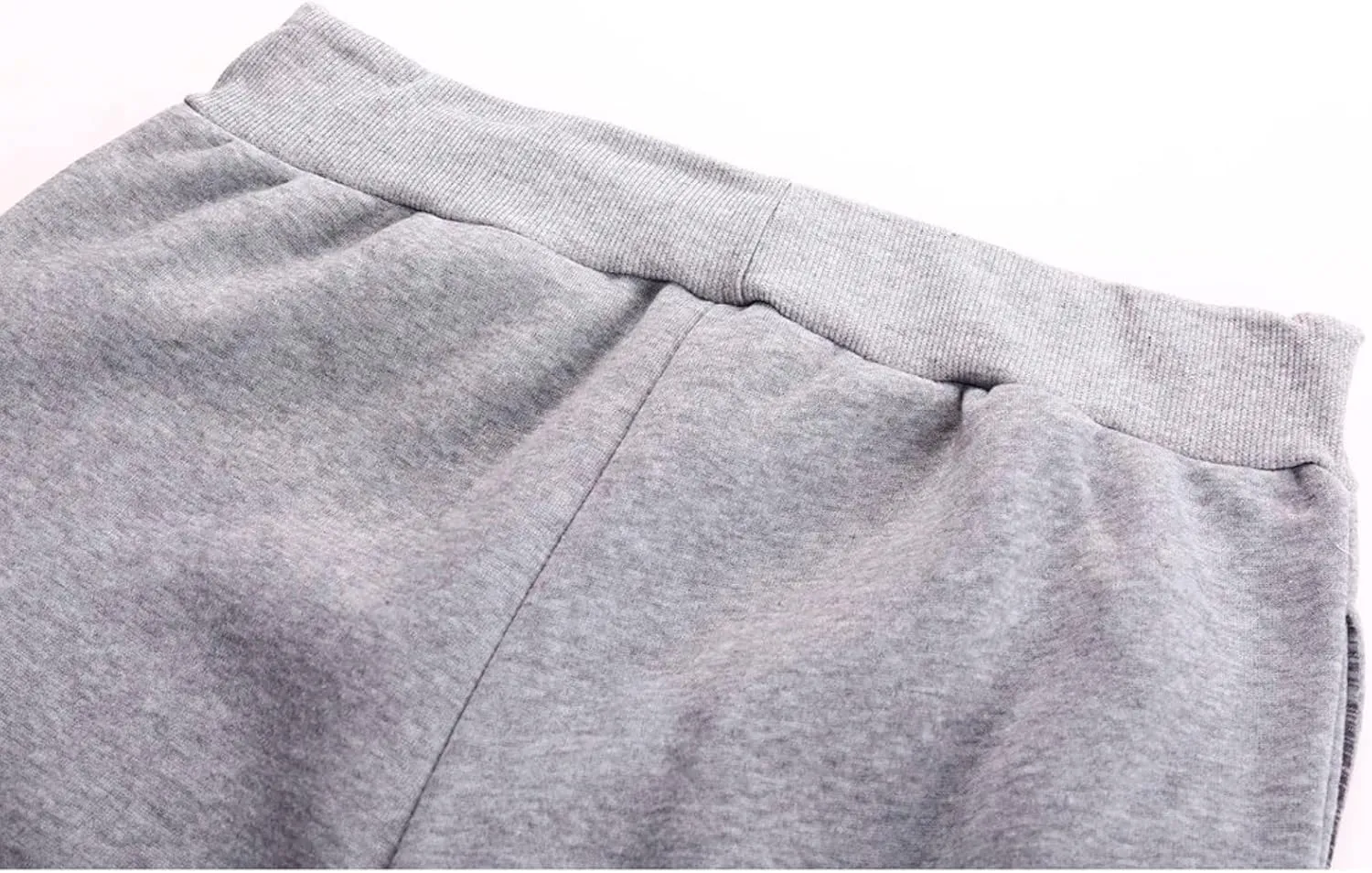 Casual Sweatpants for Men Mens Casual Hip Hop Pants Solid Color Track Cuff Workout Pants with Lightweight Sweatpants
