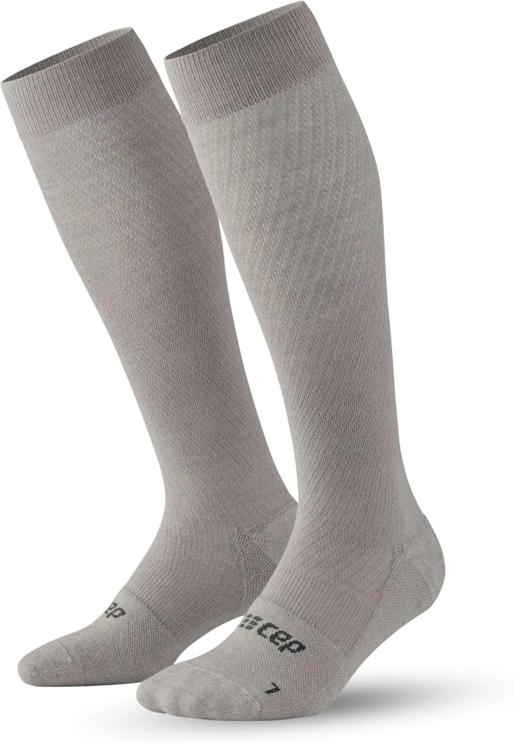 CEP 2024 New Flight Tall Compression Socks for Men | 20-30mmHg Lightweight Knee High Socks for Travel, Flying, and Driving