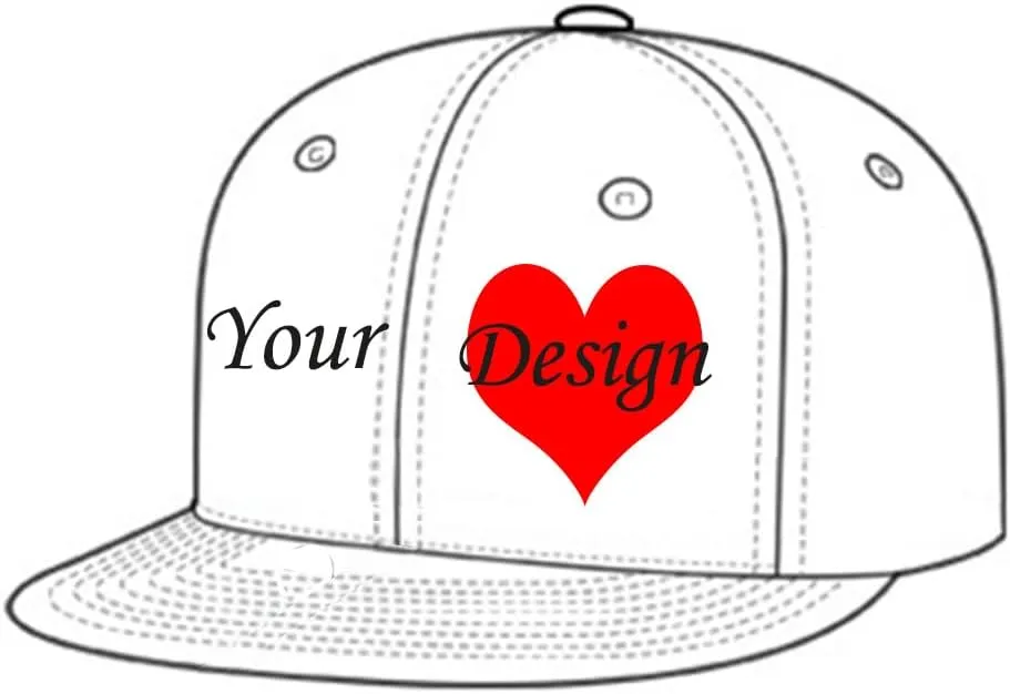 Custom Hat, Customize Embroidered Logo/Text on Trucker Hats, Embroidered Baseball Hat for Men Women, Mesh Back, Adjustable