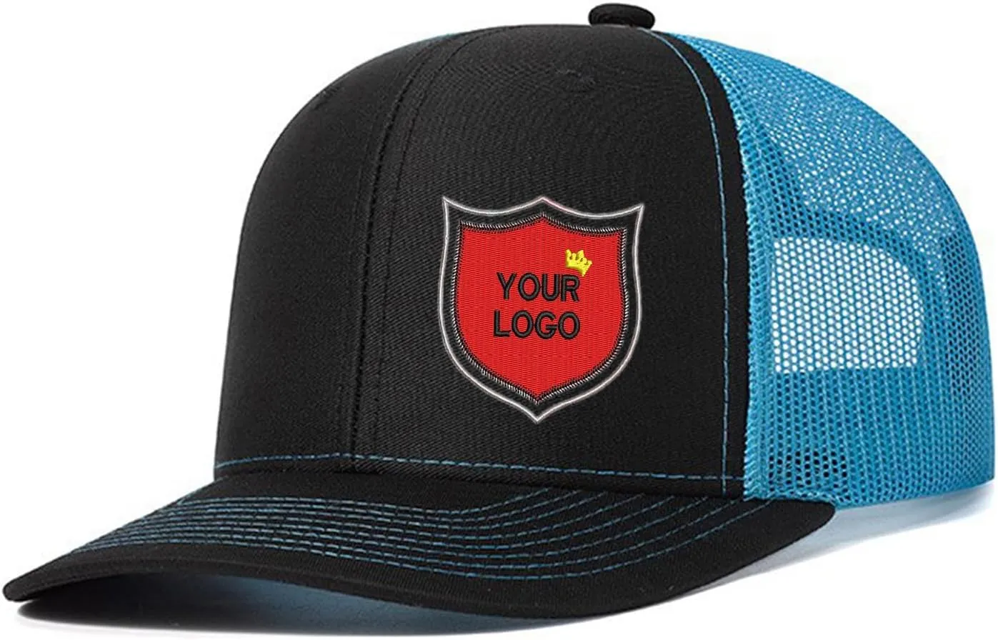 Custom Trucker Hat Add Your Own Personalized Embroidered Logo, Custom Hats for Men Women, Adjustable