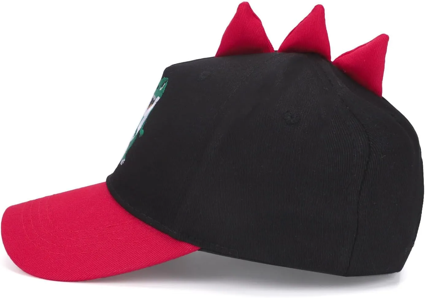 Cute Embroidered T-Rex Dinosaur Trucker Hat Kids Baseball Cap Adjustable Snapback Hat for Boys Girls Age 2-8