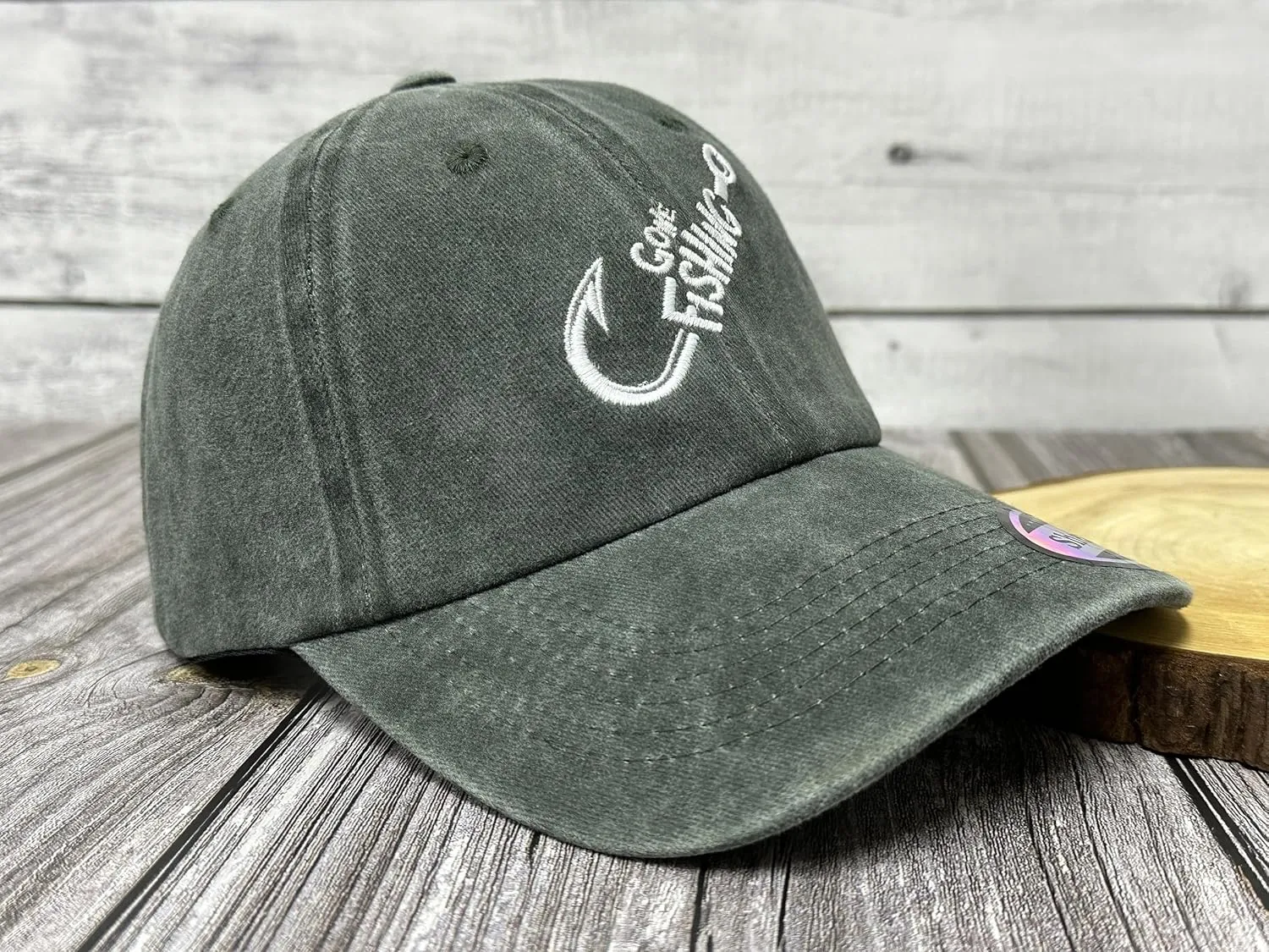 Embroidered Gone Fishing Hats