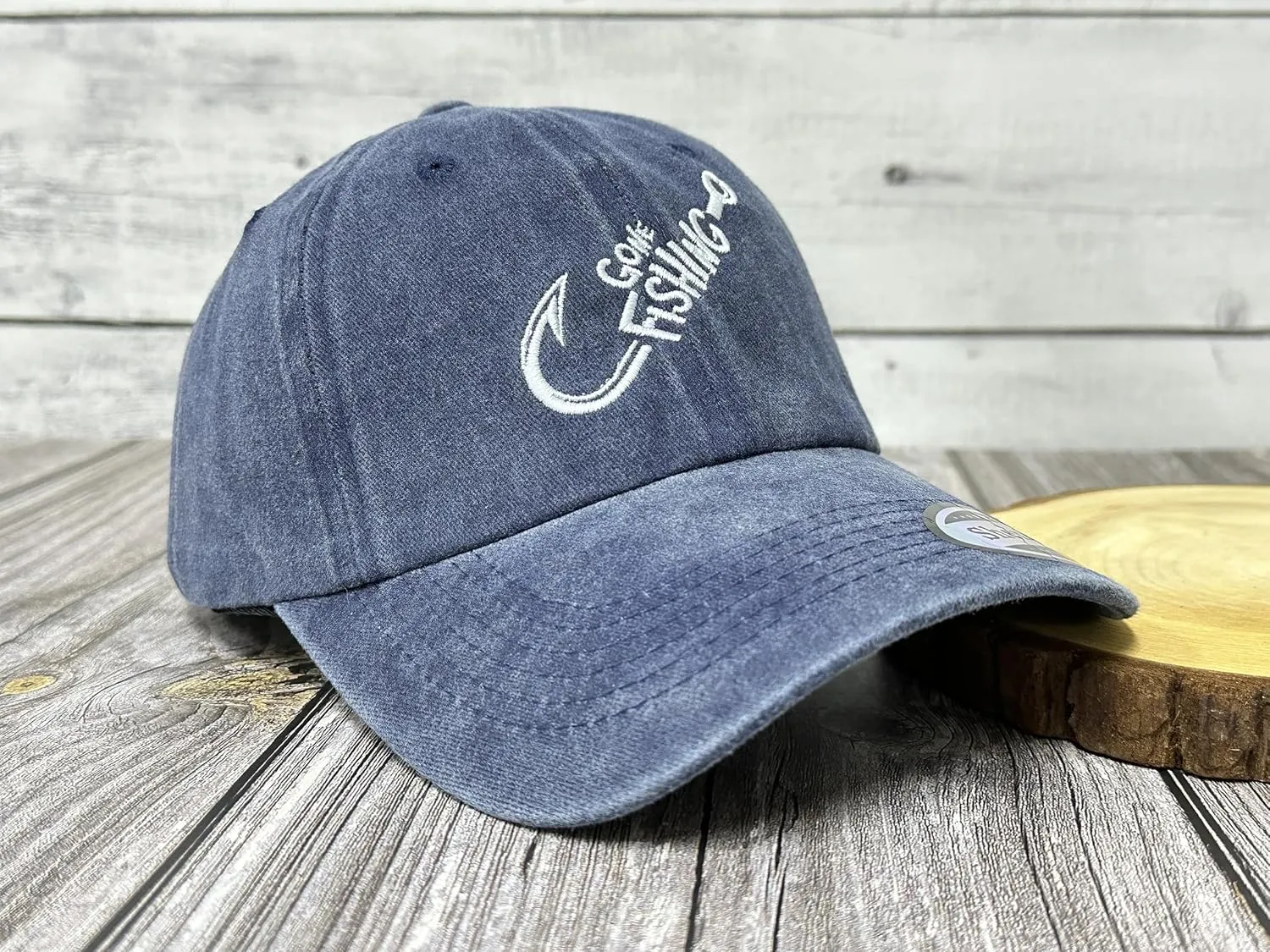 Embroidered Gone Fishing Hats