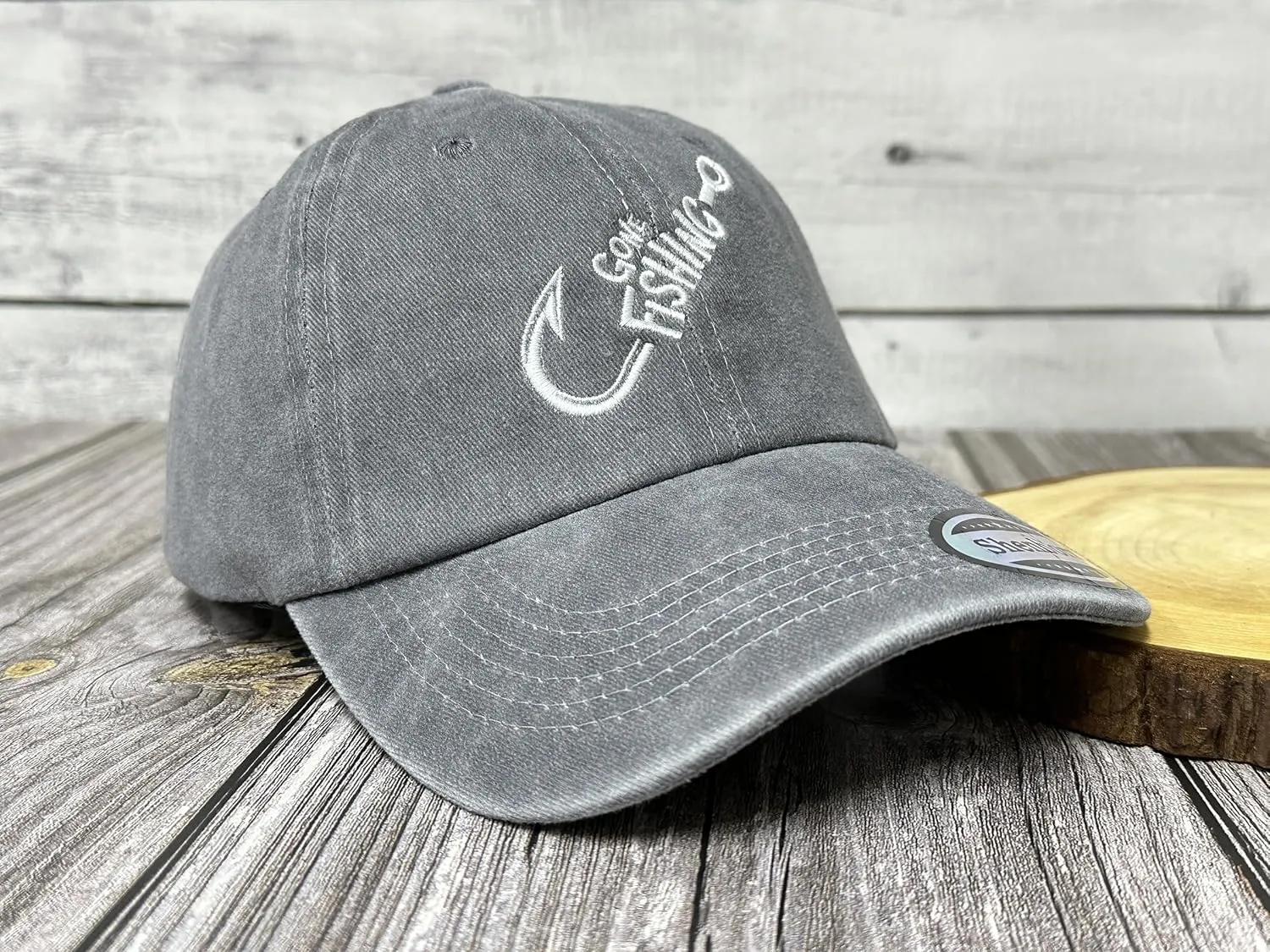 Embroidered Gone Fishing Hats