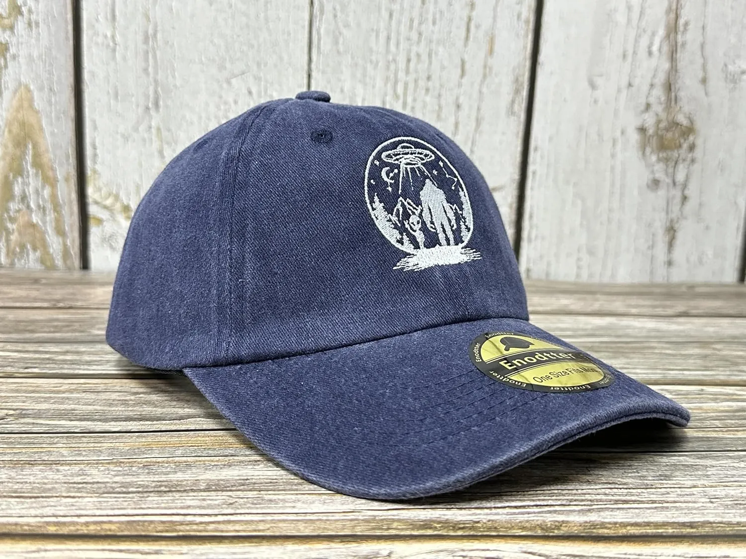 Embroidered UFO Alien Big Foot Hats