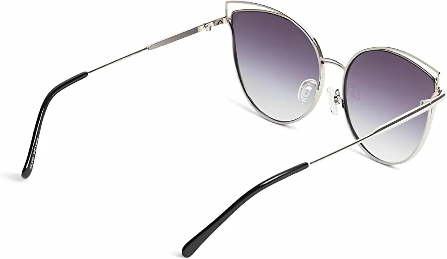 EVEE Oversize Double Wire Cat-Eye Sunglasses (Kitey)