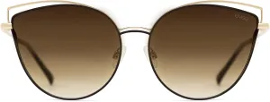 EVEE Oversize Double Wire Cat-Eye Sunglasses (Kitey)