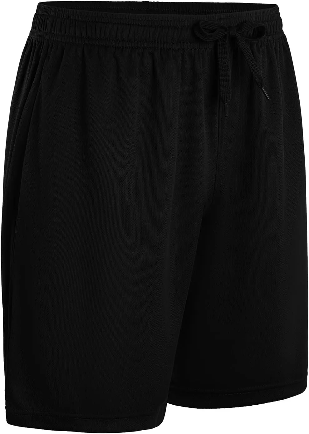 Facitisu Men Athletic Shorts Pack Lightweight Activewear Quick Dry Elastic Waistband Workout Shorts