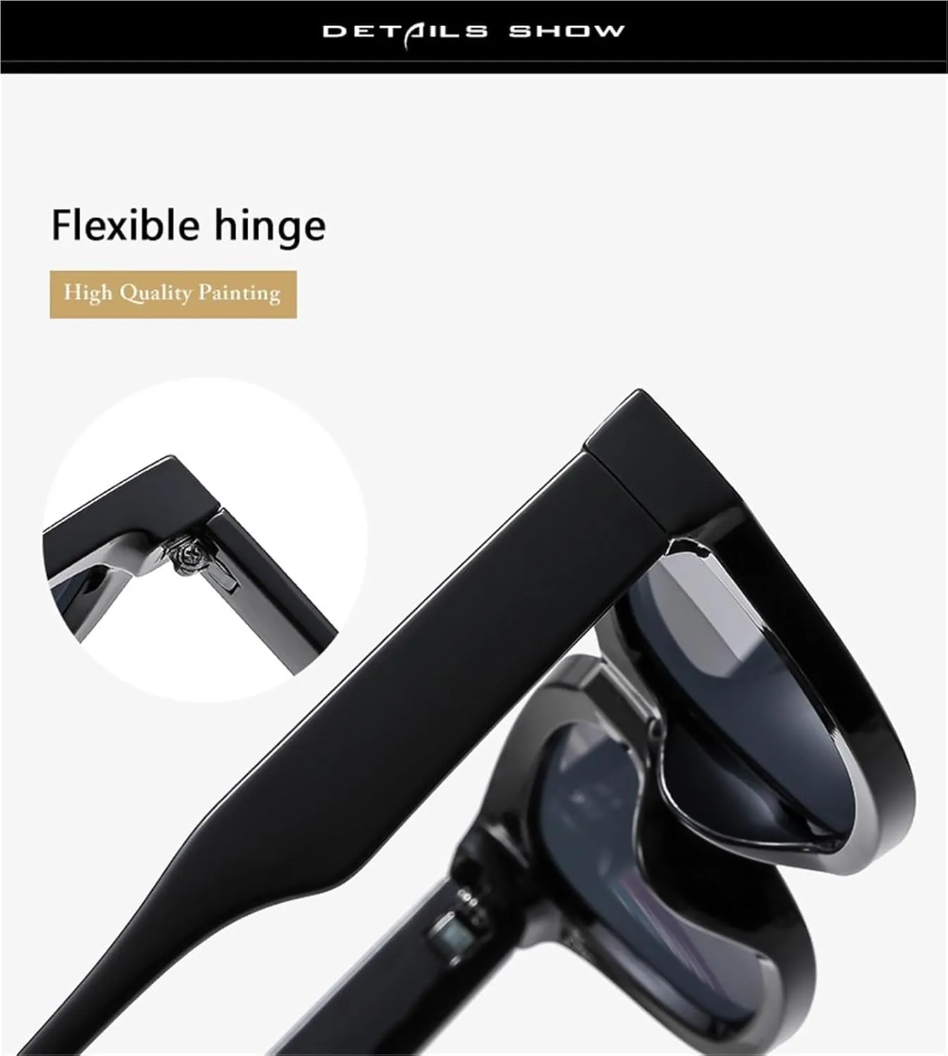Fashion Men And Women Outdoor Driving UV400 Vacation Daily Commuting Polarized Sunglasses