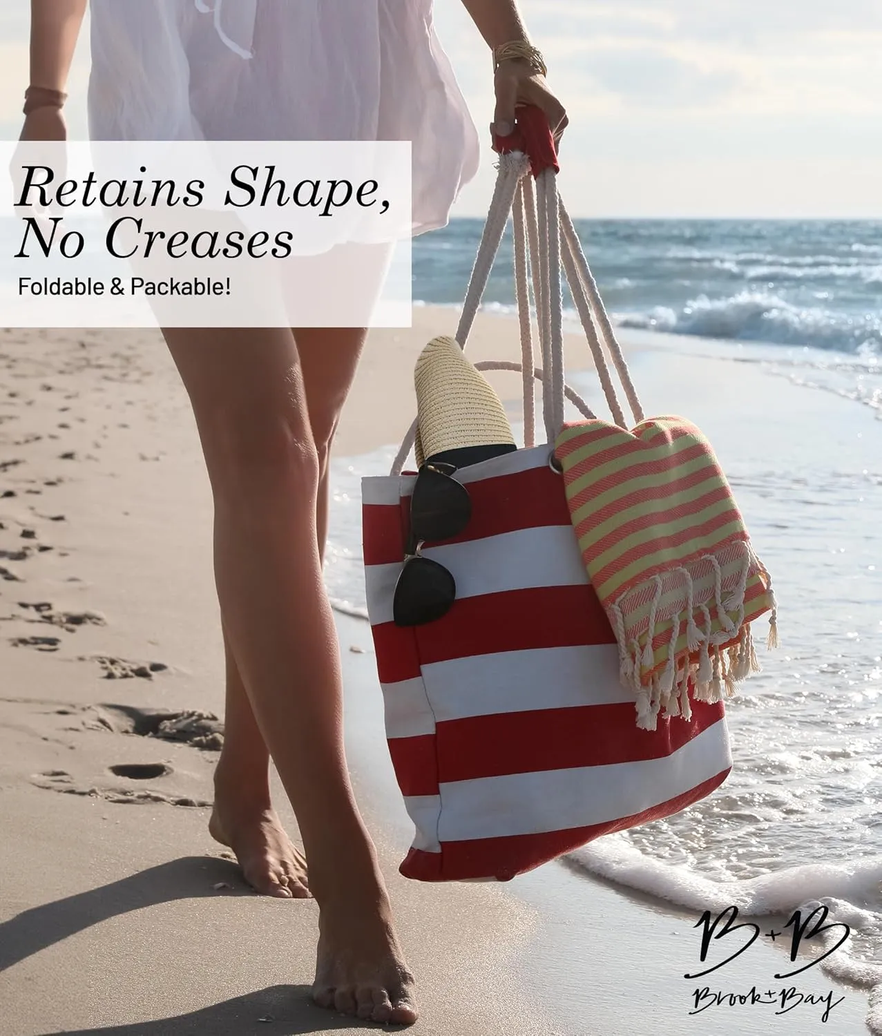 Foldable Beach Hats for Women-Floppy Sun Hats for Women,Roll up Straw Hats for Women,Summer Vacation Hats&Beach Wide Brim Hat