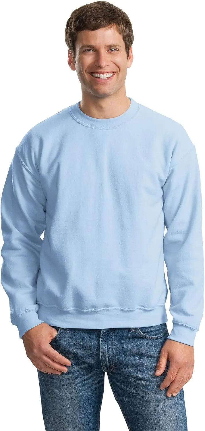 Gildan Activewear 50/50 Crewneck Sweatshirt, 3XL, Light Blue