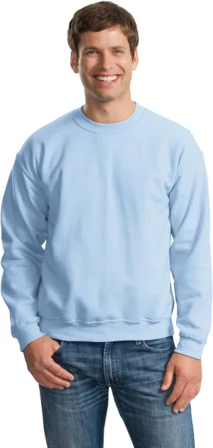 Gildan Activewear 50/50 Crewneck Sweatshirt, 3XL, Light Blue