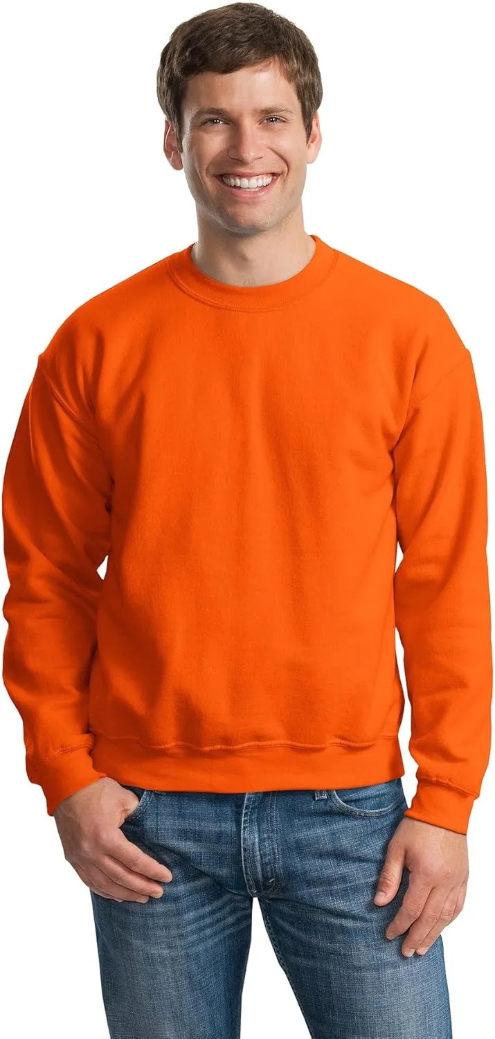 Gildan Activewear 50/50 Crewneck Sweatshirt, 4XL, Orange