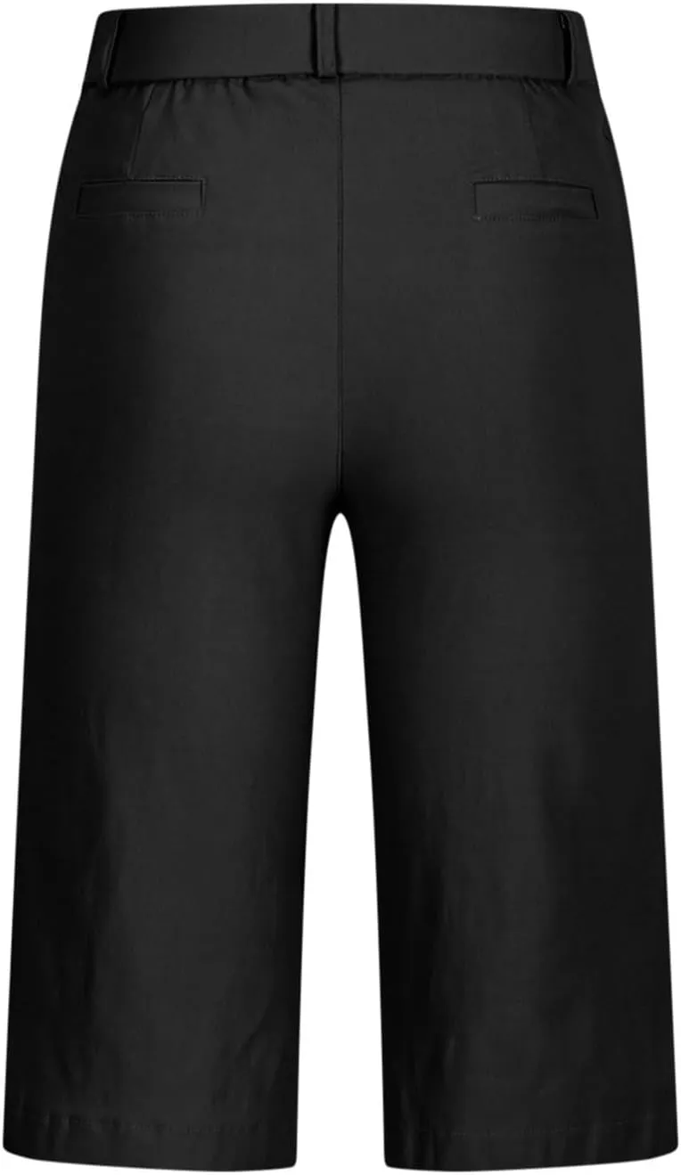 GOFULY Bermuda Shorts for Women Trendy 2025 Summer High Waisted Shorts Casual Straight Leg Comfy Solid Outfits with Pockets