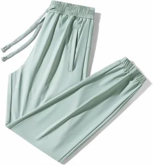 Hands Jogger for Women Loose Tapered Lounge Pant Drawstring Running Sweatpant Lightweight Cargo Jogger with Pocket