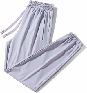 Hands Jogger for Women Loose Tapered Lounge Pant Drawstring Running Sweatpant Lightweight Cargo Jogger with Pocket