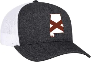 Heritage Pride Embroidered State Flag Mesh Back Trucker Hat