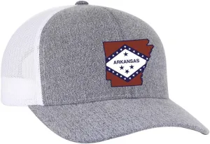 Heritage Pride Embroidered State Flag Mesh Back Trucker Hat