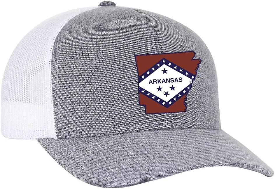 Heritage Pride Embroidered State Flag Mesh Back Trucker Hat