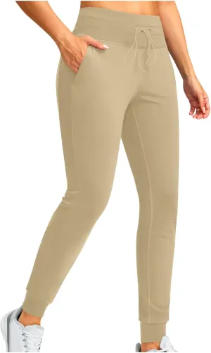 High Waisted Drawstring Pants Women Casual Soft Comfortable Pants for Travel Sports Solid Color Sweatpants Women