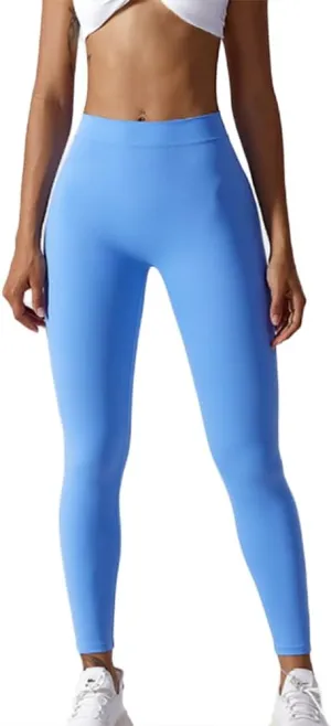 HSQSMWJ Leggings Women Butt Lifting Anti-Cellulite Push Up Tummy Control High Waist Gym Yoga Compression Pants