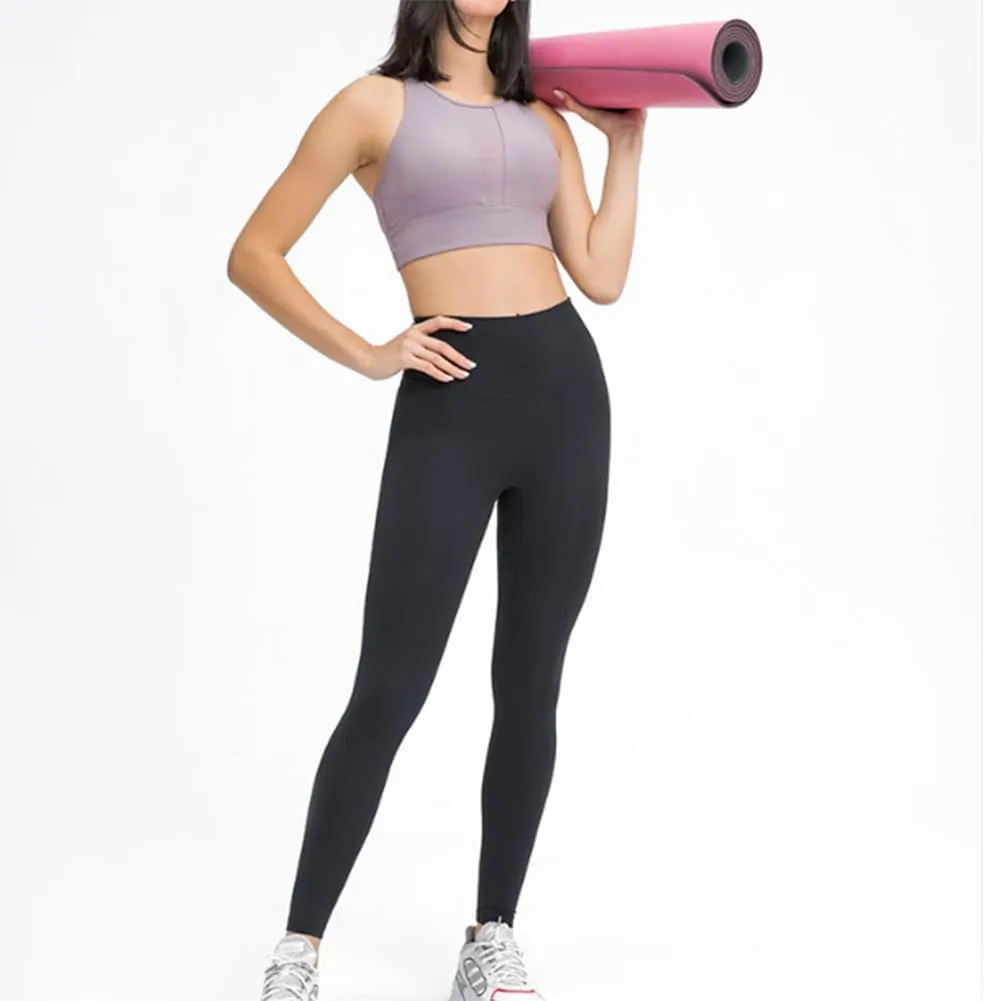 HSQSMWJ Women High Waist Anti Cellulite Push Up Workout Yoga Pants Scrunch Butt Lifting Compression Tights Leggings