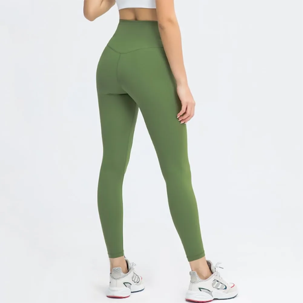 HSQSMWJ Women High Waist Anti Cellulite Push Up Workout Yoga Pants Scrunch Butt Lifting Compression Tights Leggings