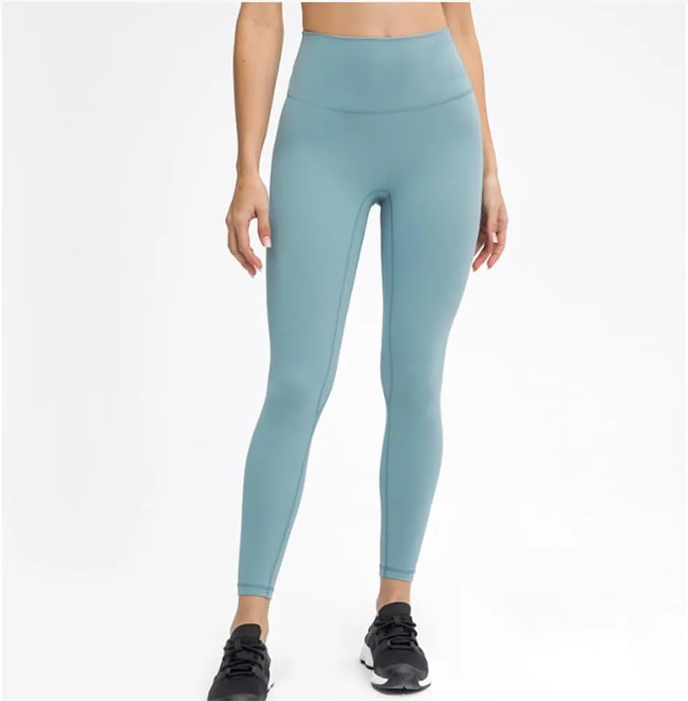 HSQSMWJ Women High Waist Anti Cellulite Push Up Workout Yoga Pants Scrunch Butt Lifting Compression Tights Leggings