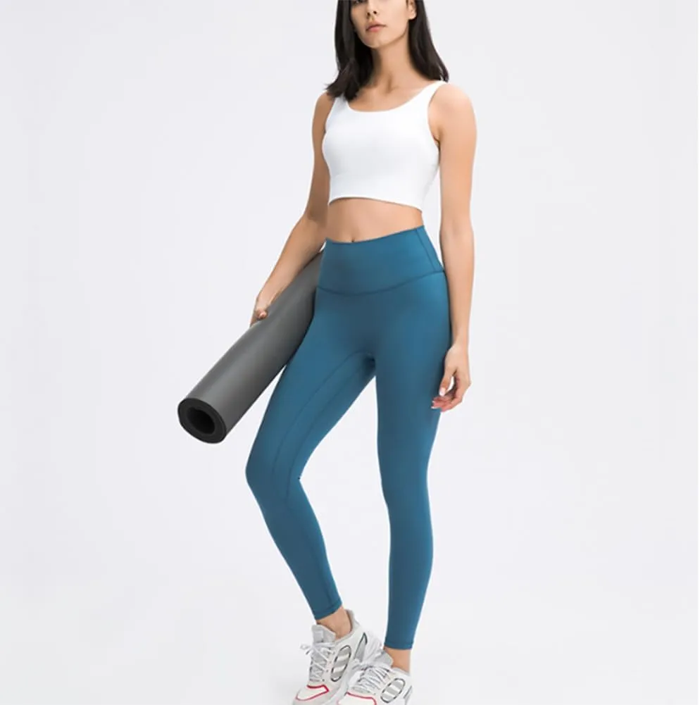 HSQSMWJ Women High Waist Anti Cellulite Push Up Workout Yoga Pants Scrunch Butt Lifting Compression Tights Leggings