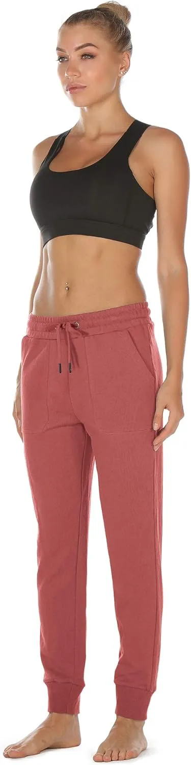 icyzone Women Sweatpants Joggers Activewear Workout Running Pants with Pockets