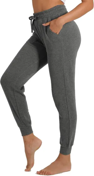 icyzone Women Sweatpants Joggers Activewear Workout Running Pants with Pockets