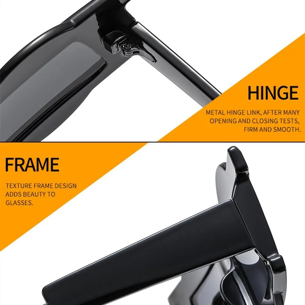Irregular Sunglasses Women Double Color Frame Female Shades Luxury Sun Glasses UV400 Eyewear