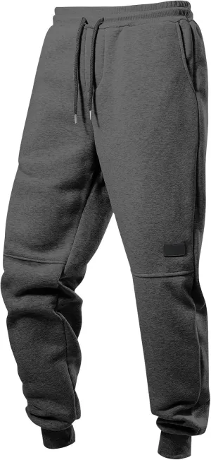 Joggers for Men Baggy Drawstring Waist Tapered Athletic Sweatpants with Pockets Casual Workout Active Running Pants