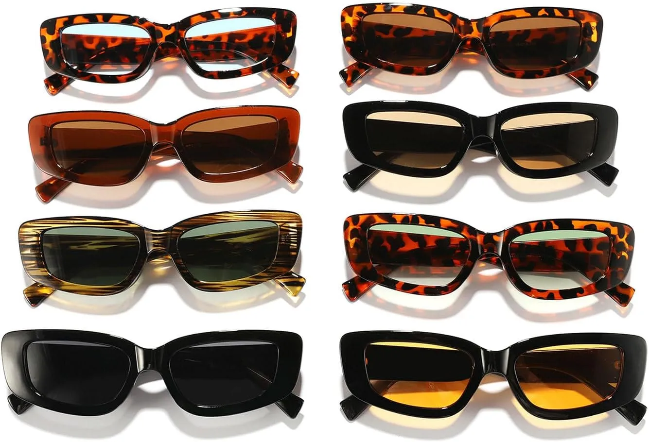 laureles Fashion Vintage Cat Eye Sunglasses Women Gradient Square Sun Glasses Men Rectangular Outdoor Shades