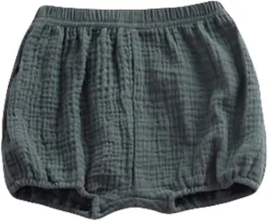 LOOLY Baby Bloomers Unisex Baby Girls Boys Cotton Linen Blend Shorts